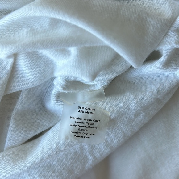 Talbots Cropped White Polo - Picture 5 of 5